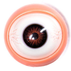 Brown with little veins