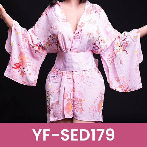 SED179 Geisha dress - pink [+€49]