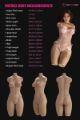 Bild von Angie / 113 cm  / Körbchen D / Silikon-Sexpuppe - Torso