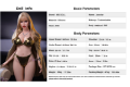 Obrázek Jennifer / 166 cm (D) / F cup / Silikonová sexdoll